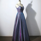Beautiful Straps Long Party Dress , Sweetheart Floor Length Prom Dress gh268