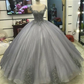 New Arrival Quinceanera Dresses Scoop Tulle With Applique Floor Length Ball Gown  gh915