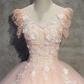 Ballkleid mit Rundhalsausschnitt in Eelgantrosa, Sweet 16-Kleider in Rosa gh397