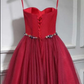 Cute Red Tulle Sweetheart Homecoming Dress, Red Party Dress gh422