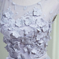 Grau A-Linie Tüll Langes Ballkleid, Partykleid Graues Brautjungfernkleid gh427