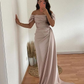 Strapless Off-The-Shoulder Mermaid Prom Dress With Ruffles Online gh650
