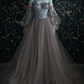 A-Line Unique Fairy Charming Long Prom Dresses, Party Dresses gh2153