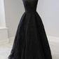 Spitzen-Organza-Schatz-A-Linien-Abschlussballkleid gh2461