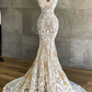 Exquisite Lace Sweetheart Mermaid Gown Bridal Dress gh2406