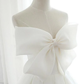 Ball Gown Sleeveless Wedding Dress With Cute Bowknot gh2192