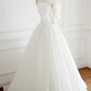 Ball Gown Sleeveless Wedding Dress With Cute Bowknot gh2192