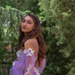 Gorgeous Rhinestone Floral Tulle A-line Prom Dresses Gowns  gh2149