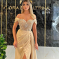 SCHULTERFREIES GLITZER-BALLKLEID gh2027