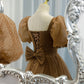 Süßes Tüll langes A-Linie Ballkleid Abendkleid 8822