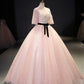 Pink tulle lace long ball gown dress fahion dress  8723