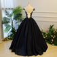 Langes Ballkleid aus dunkelblauer Spitze, Abendkleid 8059