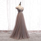 Elegantes langes Ballkleid aus Tüllspitze 8320