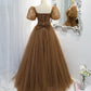 Süßes Tüll langes A-Linie Ballkleid Abendkleid 8822