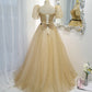 Schönes Tüll langes A-Linie Ballkleid Abendkleid 8821