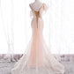 Robe de soirée longue à paillettes style sirène 8440