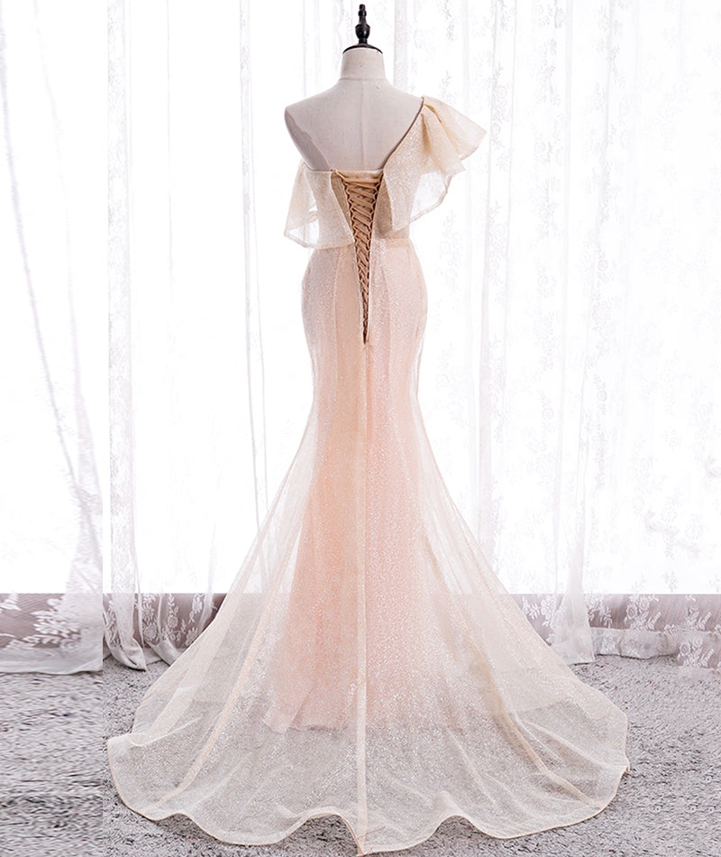 Robe de soirée longue à paillettes style sirène 8440