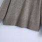 New sweet lace stitched detachable collar wool sweater  7711