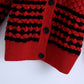 Versatile V-neck oversized sweater sweater sweater coat  7724