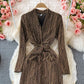 Elrgant v neck dress fashion dress  442