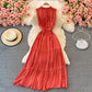 Süßes A-Linien-Modekleid 418