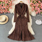 Elrgant v neck dress fashion dress  442