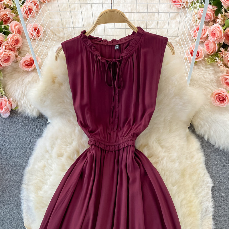 Süßes A-Linien-Modekleid 418
