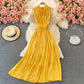 Süßes A-Linien-Modekleid 418