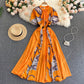Stylish A line long dress fashion dress  630