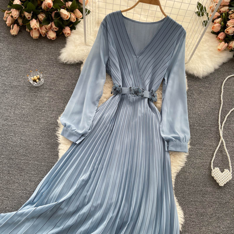 Cute v neck short dress fashion dress  629
