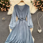 Cute v neck short dress fashion dress  629