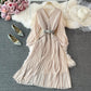 Cute v neck chiffon dress fashion dress  642