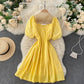Cute A line short dress fashion dress  640