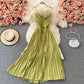 Cute chiffon A line fashion dress  526