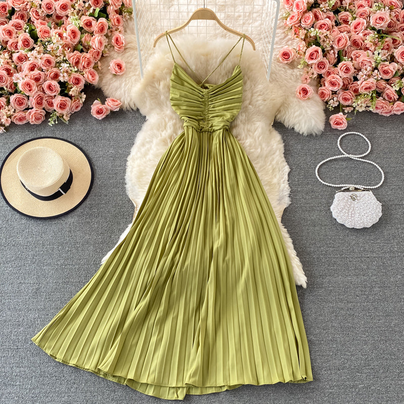 Cute chiffon A line fashion dress  526