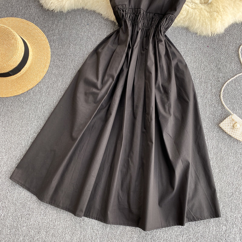 Cute A line bow dress fashion dress  599