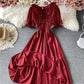 Cute A line short dress fashion dress  688
