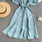 Elegant A line short dress fashion dress  577
