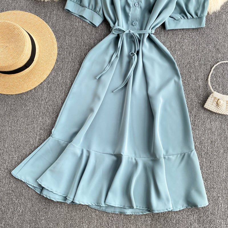 Elegant A line short dress fashion dress  577