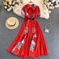 Stylish A line long dress fashion dress  630