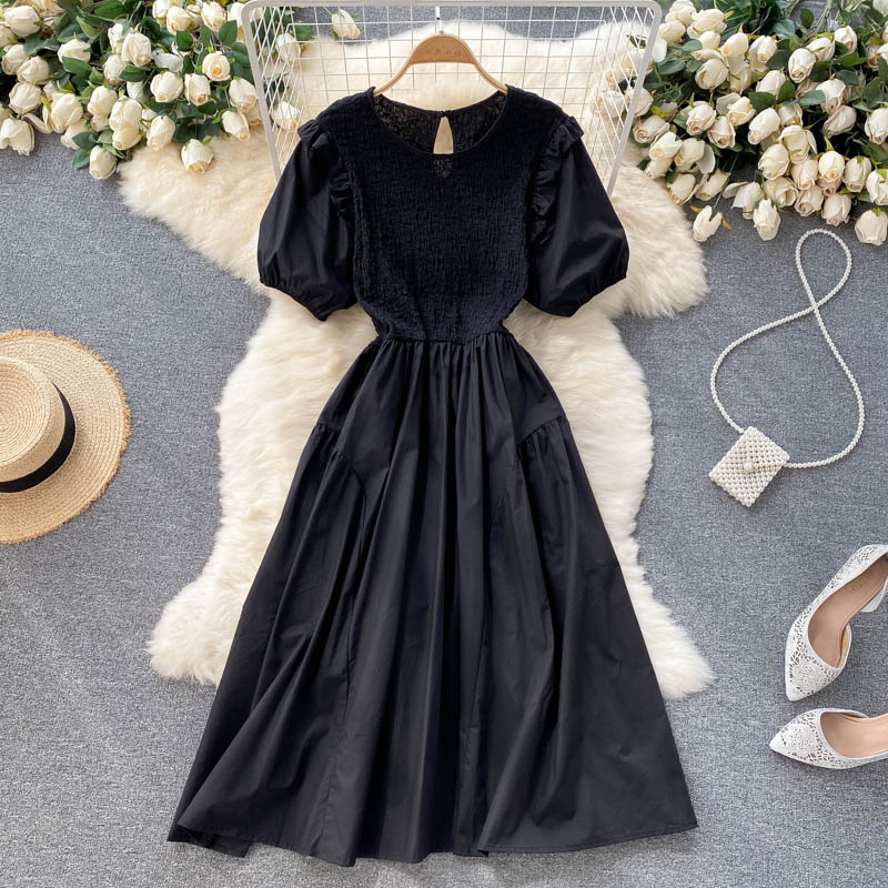 Robe courte mignonne à la mode 540