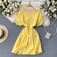 Cute A line short dress fashion dress  638
