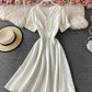 Cute A line short dress fashion dress  690
