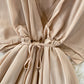 Cute v neck A line dress fashion dress  535