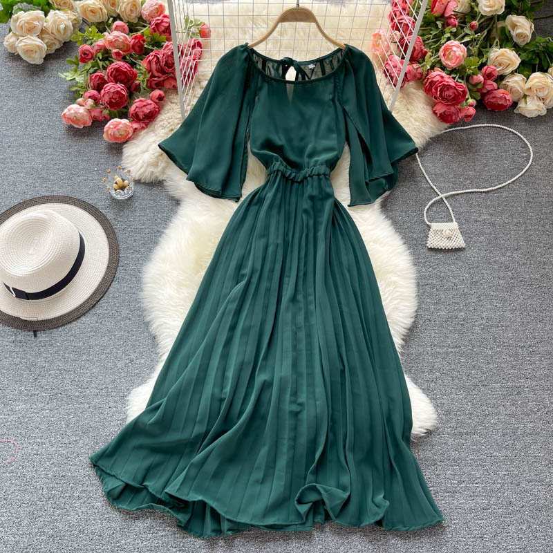 Cute A line short dress fashion dress  661