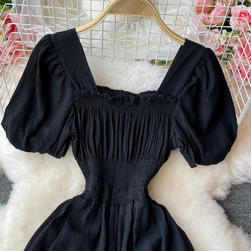 Cute A line short dress fashion dress  624