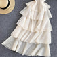 Cute A line dress fashion dress  667