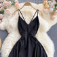 Cute v neck backless dress fashion dress  600