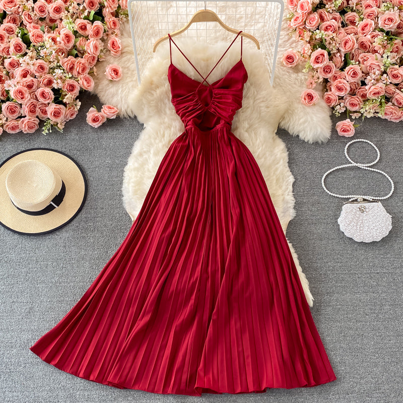 Cute chiffon A line fashion dress  526