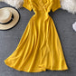 Cute v neck short dress fashion dress  589